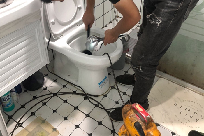 环翠疏通下水道